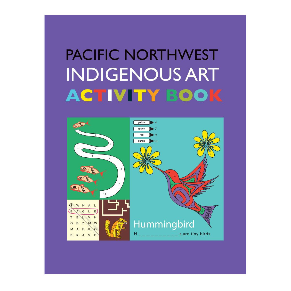 Native Northwest Pacific Northwest Indigenous Art Activity Book