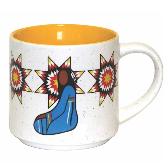 Native Northwest Ceramic Mug Her Ribbon Dress