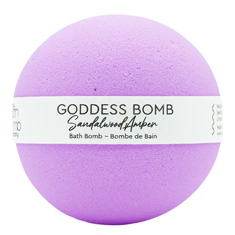 The Bath Bomb Co. - Goddess Bomb - Sandalwood Amber 200g