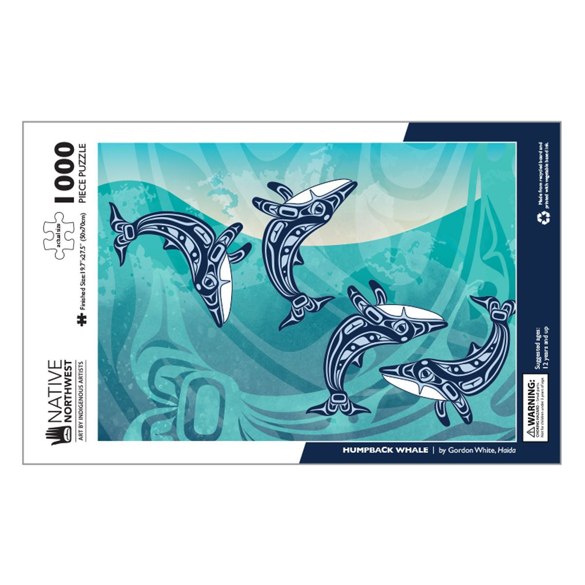 Native Northwest 1000 Piece Puzzle - Humpback Whale