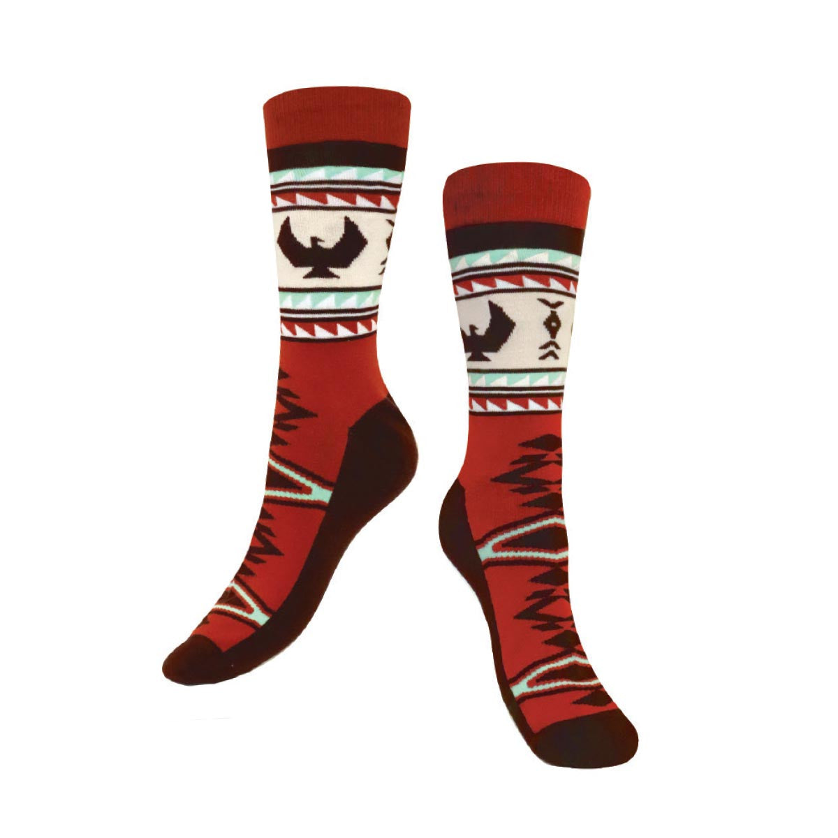 Native Northwest Art Socks -  Spirit of the Sky