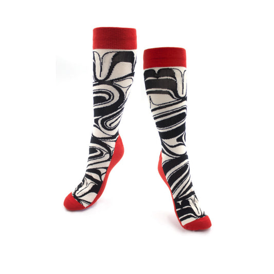 Native Northwest Art Socks - Spirit in Flight