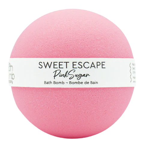 Sweet Escape Pink Sugar Bath Bomb 200g