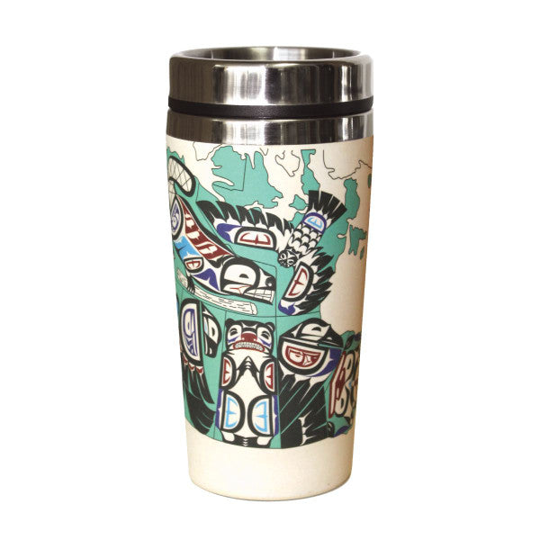 Bamboo Travel Mug - Indigenous Canada