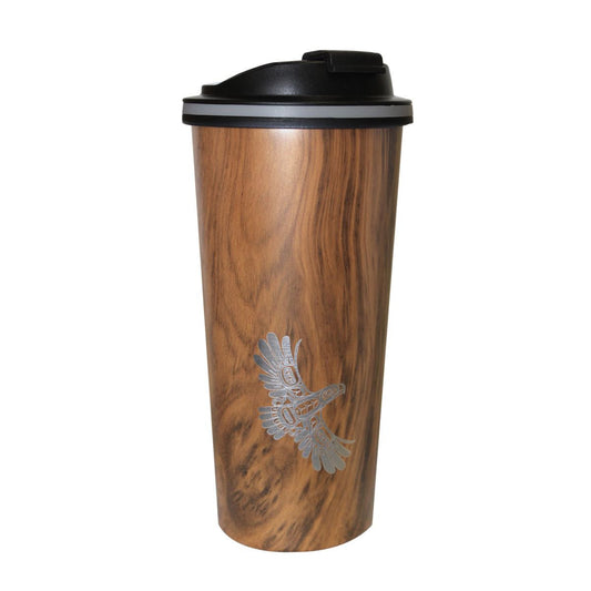 Native Northwest Matte Travel Mug - Eagle