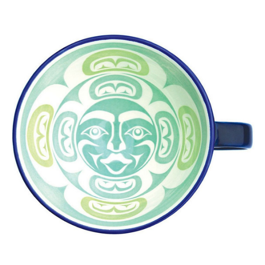 Native Northwest Porcelain Art Mug – Moon