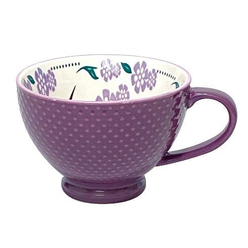 Native Northwest Porcelain Art Mug - Hummingbird (Purple)